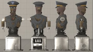 This is the Avatar Image for the T.E.D.D (Call of Duty: Black Ops II) AI Voice and Text to Speech Generator